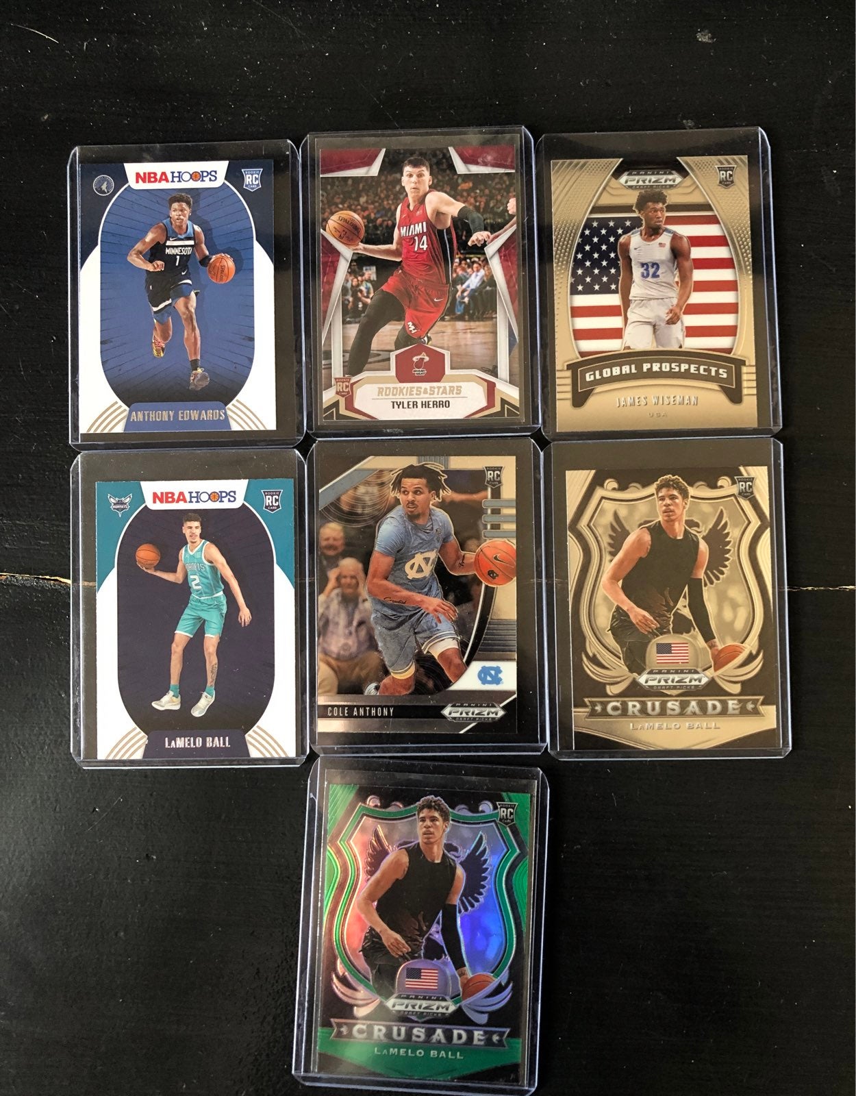Nice rookie cards frim the 2019 and 2020