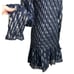 Love Shack Fancy Scarlett Silk Blend Smocked Bodice Navy Mini Dress Size Small