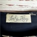 Love Shack Fancy Scarlett Silk Blend Smocked Bodice Navy Mini Dress Size Small