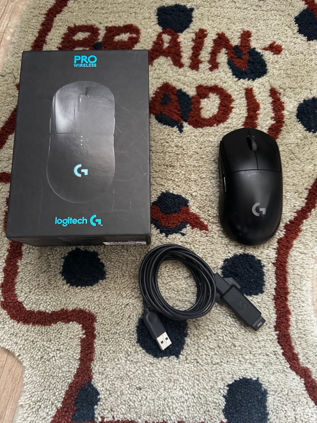 Logitech G PRO Wireless Optical Gaming Mouse with RGB Lighting