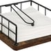 YINMIT Napkin Holder for Table, Farmhouse Napkin Holders with Weighted Arm, Wood