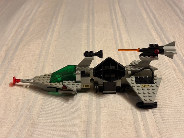 LEGO Space Gamma V Laser Craft | 6891 (Vintage, Released in 1985)