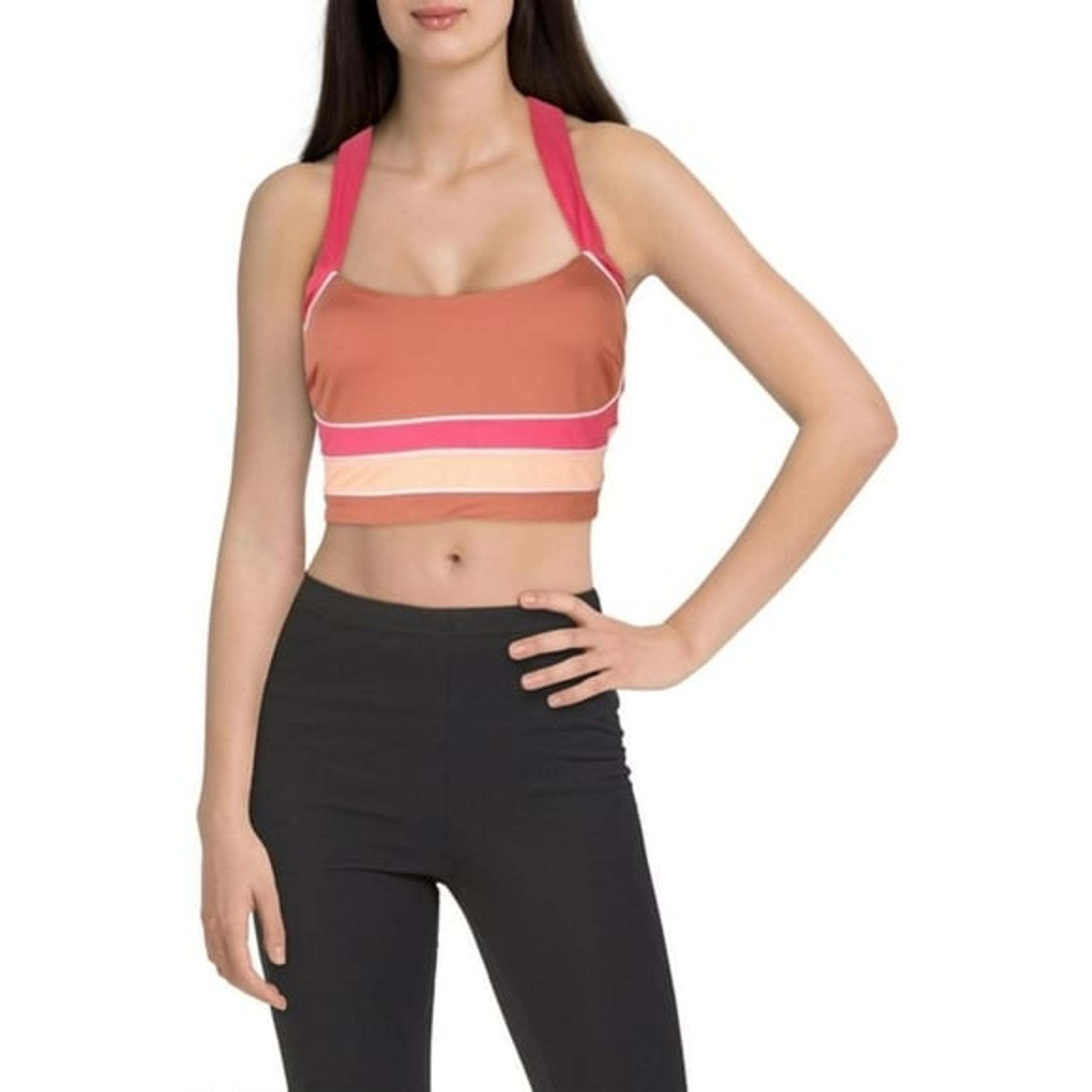 FREE PEOPLE Movement Athletic Colorblock In It To Win It Women's Sports Bra