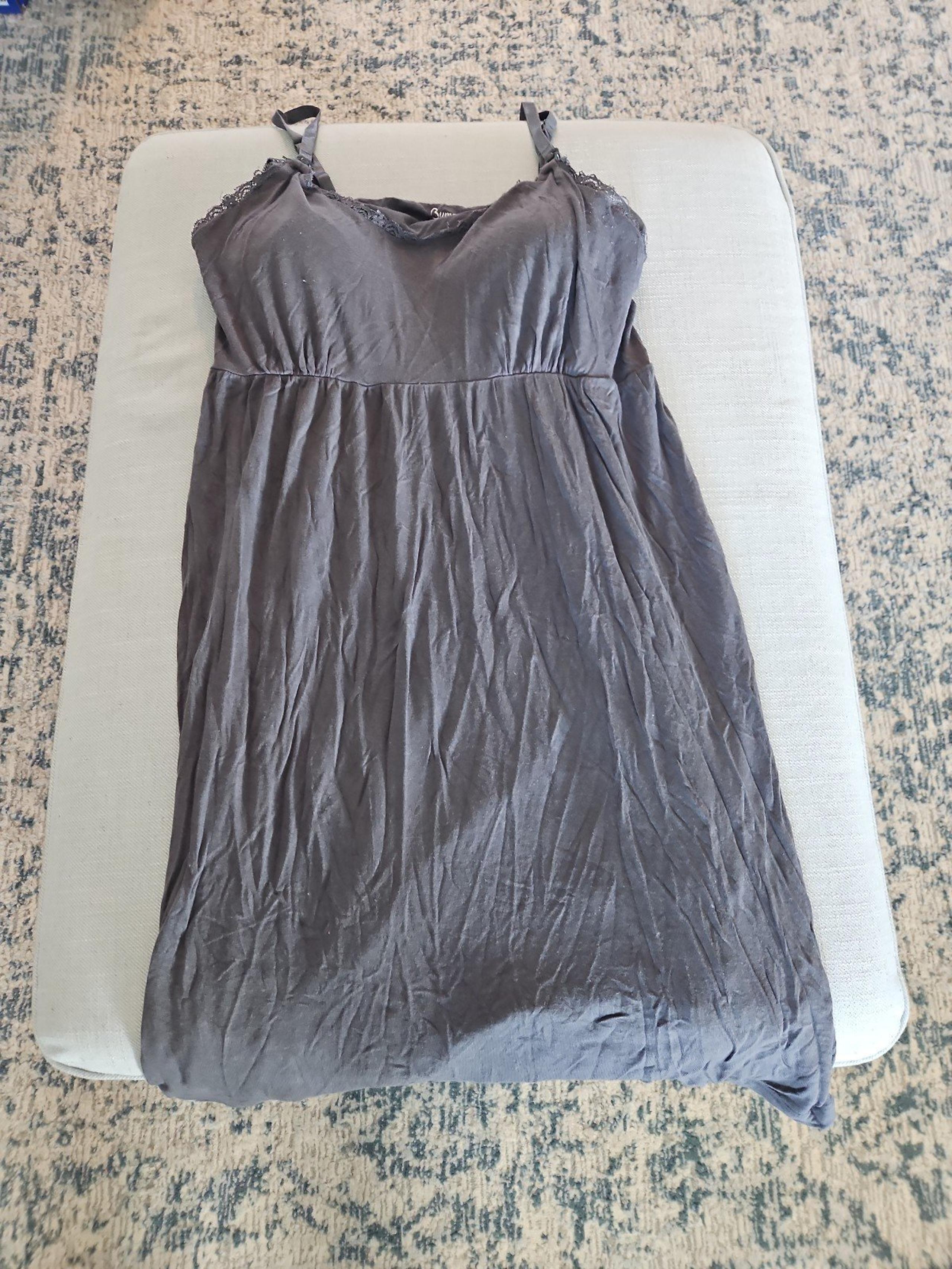 Motherhood Maternity Bump Nightgown Robe