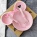 3 Minnie Wheat Straw Plate Sets | 3 Plates, 3 Forks, 3 Spoons | NEW