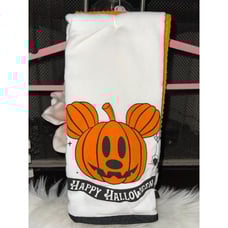 Happy Halloween NWT 2024 Mickey Mouse Orange Pumpkin Towels - Set of 3