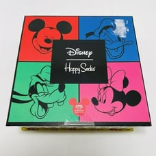 Happy Socks Disney Mickey Friends Unisex Size 36 - 40 Box Gift Set 6 Pack Casual