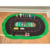 Racetrack Rug for Matchbox Cars Hand Crocheted + Tons of Cars! Batman, Penguin +