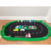 Racetrack Rug for Matchbox Cars Hand Crocheted + Tons of Cars! Batman, Penguin +