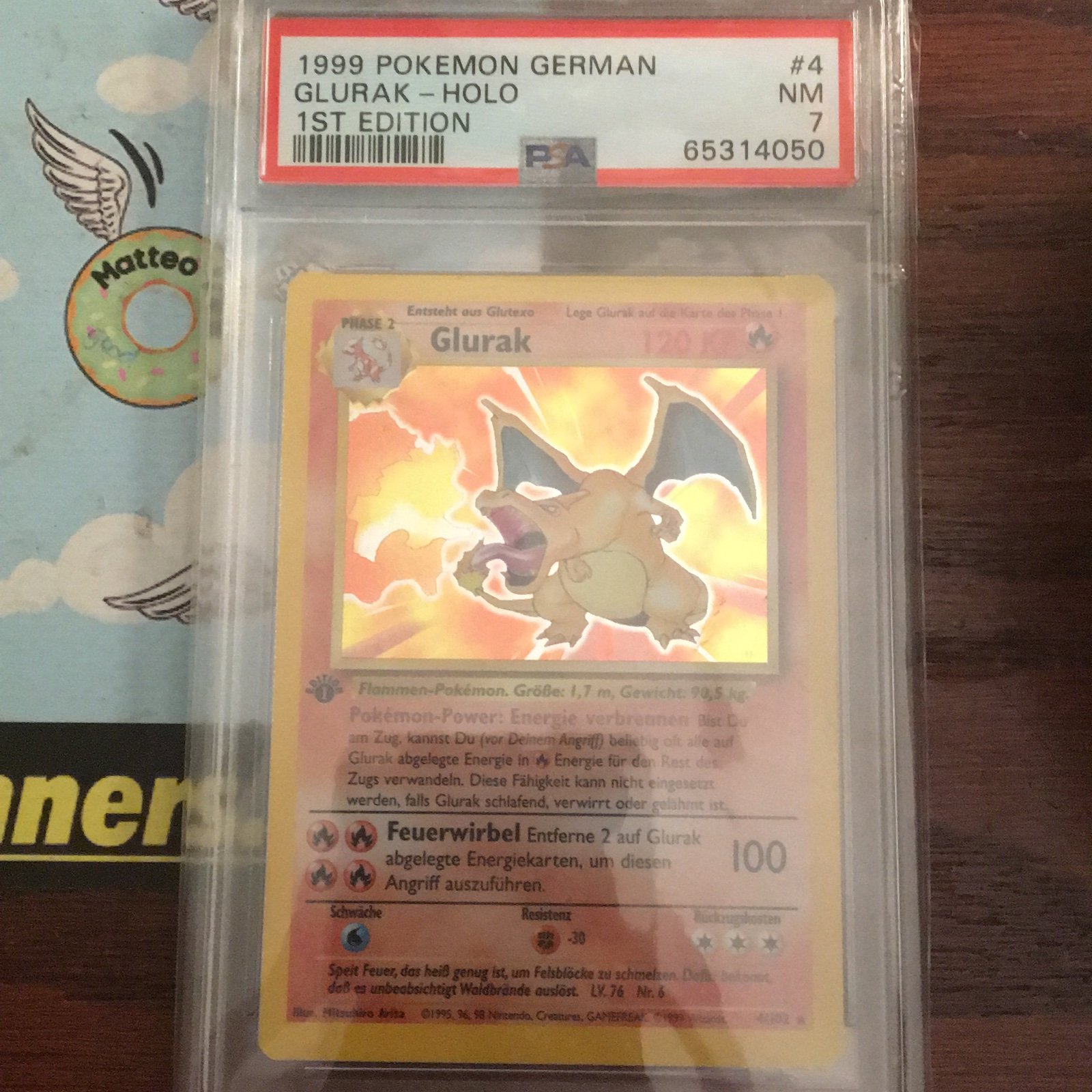 1st edition german charzard a.k.a glurak