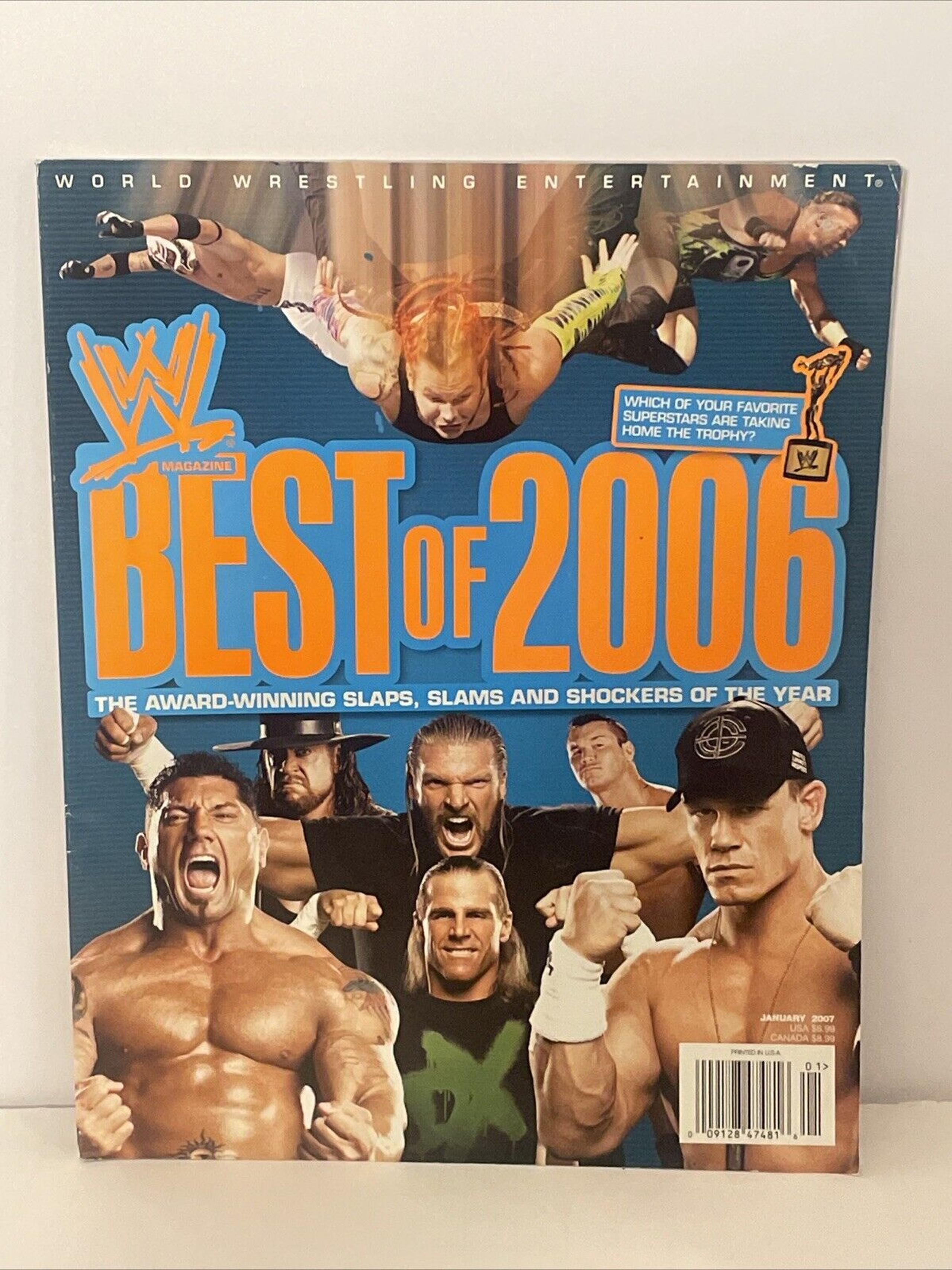 WWE Magazine Best Of 2006 January 2007 John Cena Triple H Randy Orton Undertaker