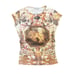 Vintage Cop Copine paris Cherub mesh top size M