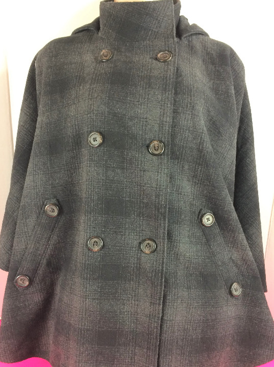 Banana Republic Women's Gray Poncho Cape