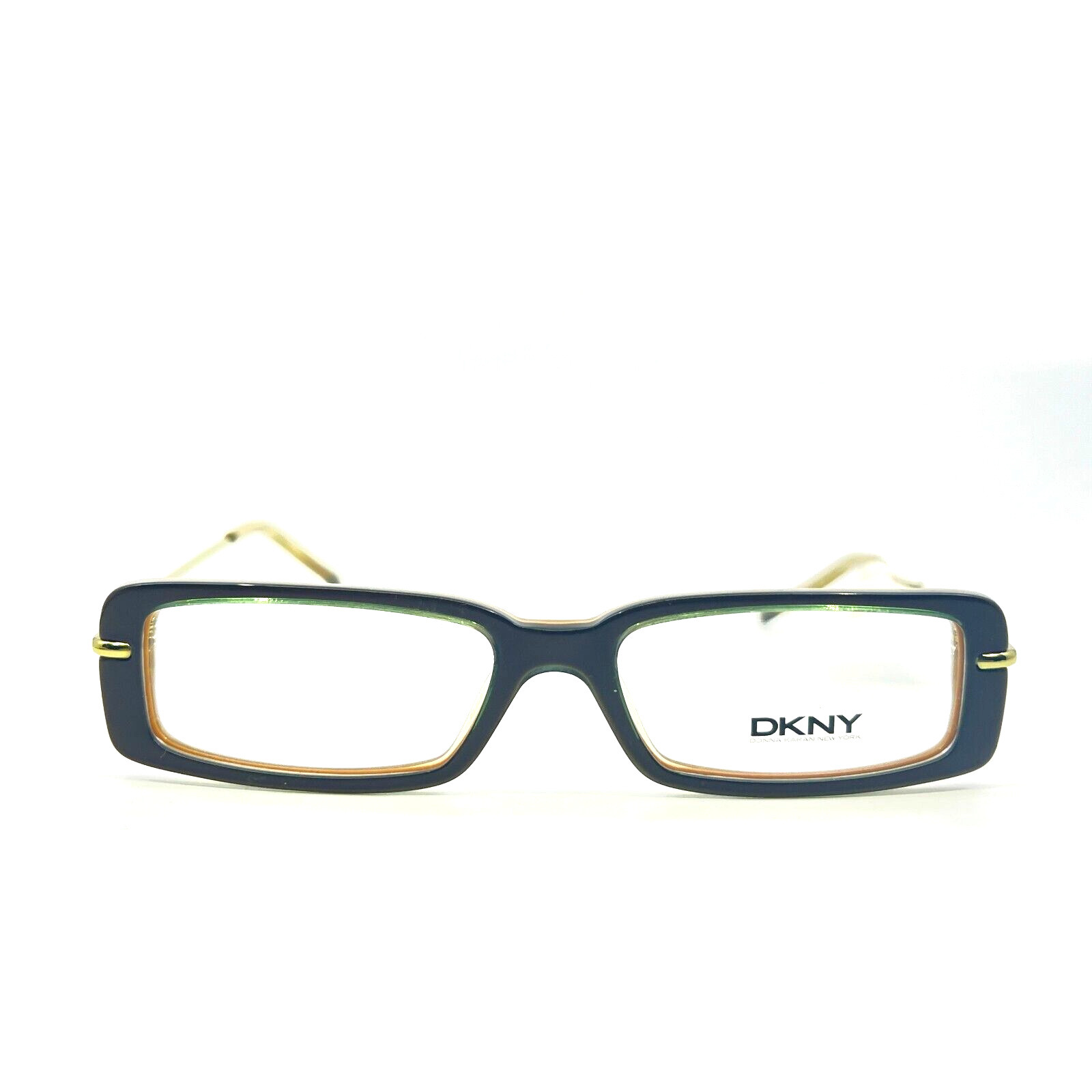 DKNY Eyeglasses DY4569 3272 Brown Green Rectangular Full Rim 49[]15 135 mm