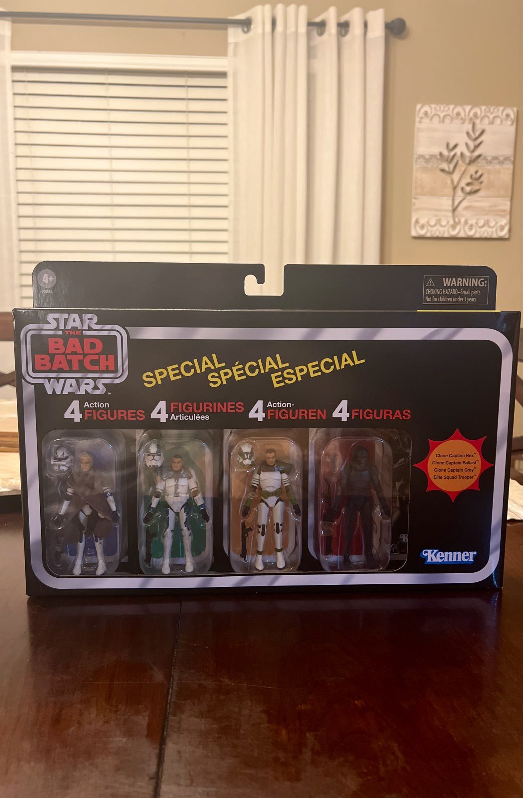 Star Wars the Bad Batch 4 Action Figures Special