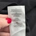 Armani Exchange Men’s Wool Black V-Neck Oversized Long Sleeve Sweater Size M