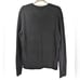 Armani Exchange Men’s Wool Black V-Neck Oversized Long Sleeve Sweater Size M