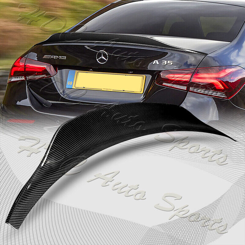 For 2019-2022 Mercedes W177 A-Class PSM-Style Carbon Fiber Rear Trunk Spoiler