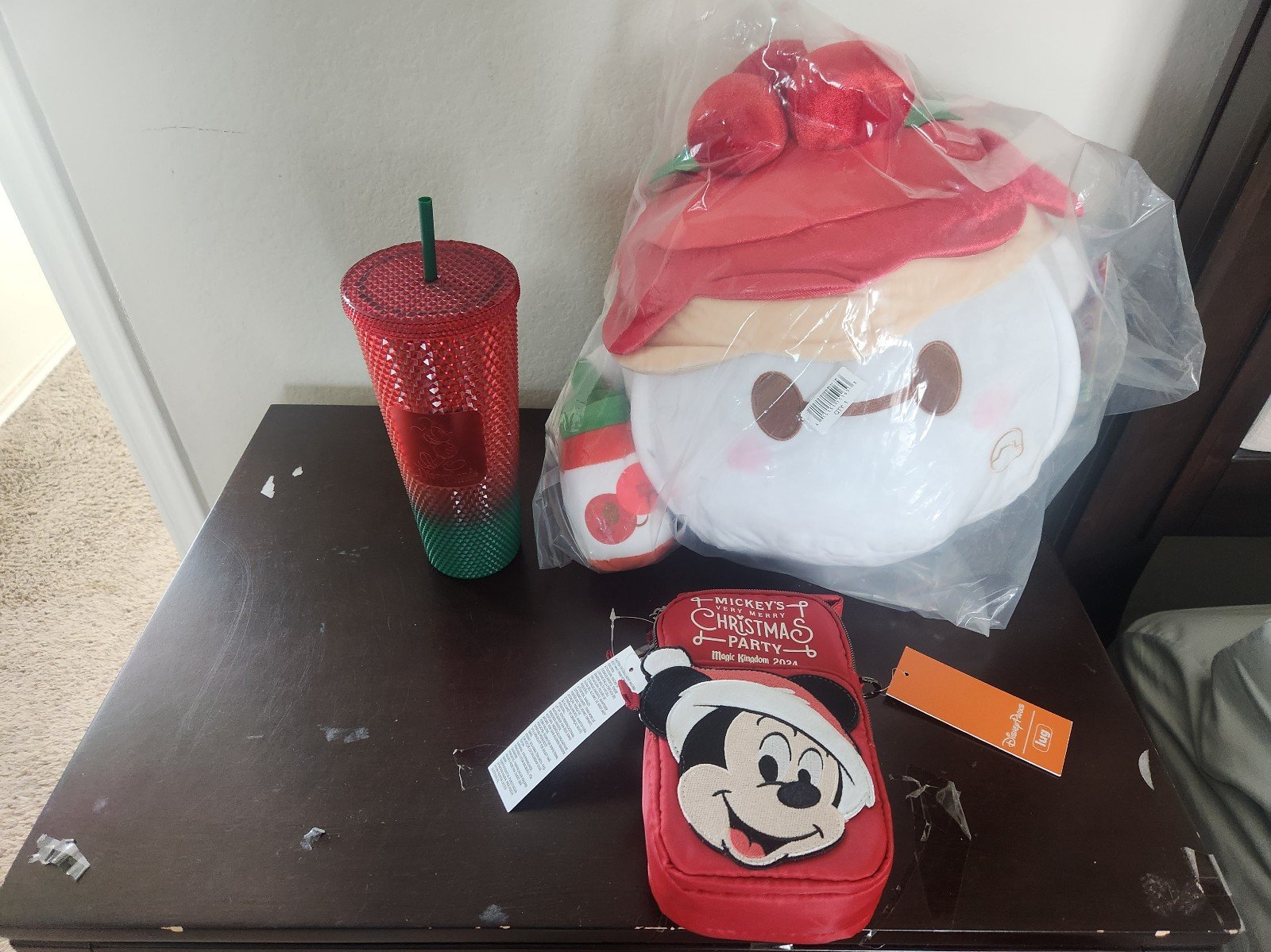 Mickeys Very Merry Christmas Lug Bag Bundle