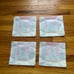4 1987 Topps NHL Empty Wrappers