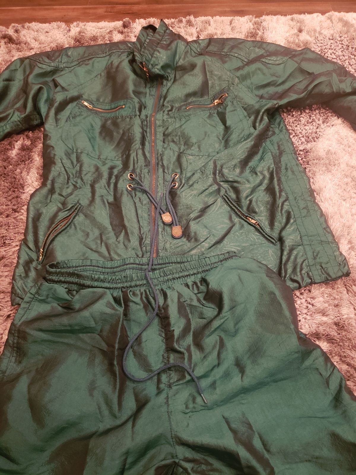 Vintage Indications Windbreaker Track Suit Women's