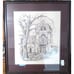 Gary Weatherly Pen & Ink Rhine House Lithograph Signed in Pencil 91/1000