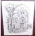 Gary Weatherly Pen & Ink Rhine House Lithograph Signed in Pencil 91/1000