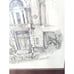 Gary Weatherly Pen & Ink Rhine House Lithograph Signed in Pencil 91/1000