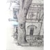 Gary Weatherly Pen & Ink Rhine House Lithograph Signed in Pencil 91/1000