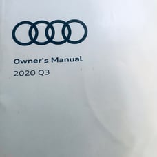 2020 Audi Factory Q3 Owner's Manual