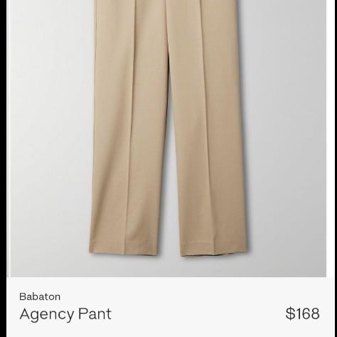 Aritzia Babaton Agency Pant