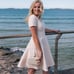 Gal Meets Glam Kate Dress in Cream