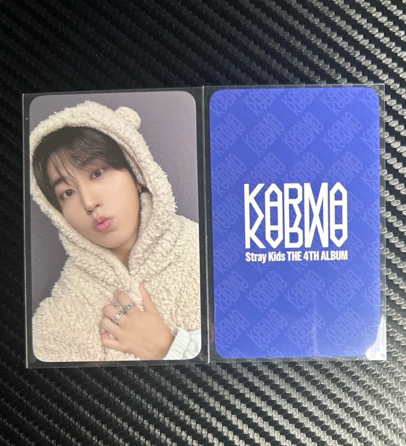 Stray Kids Han KARMA Fans Pre Listening Event Lucky Draw Photocard POB