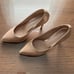 BCBGeneration | Hallix Cream Patent Leather Pointed Toe Heels