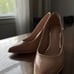 BCBGeneration | Hallix Cream Patent Leather Pointed Toe Heels