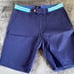Scotch & Soda Mens Sailor Chino Pocket Shorts, Blue, Size 30