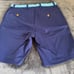 Scotch & Soda Mens Sailor Chino Pocket Shorts, Blue, Size 30