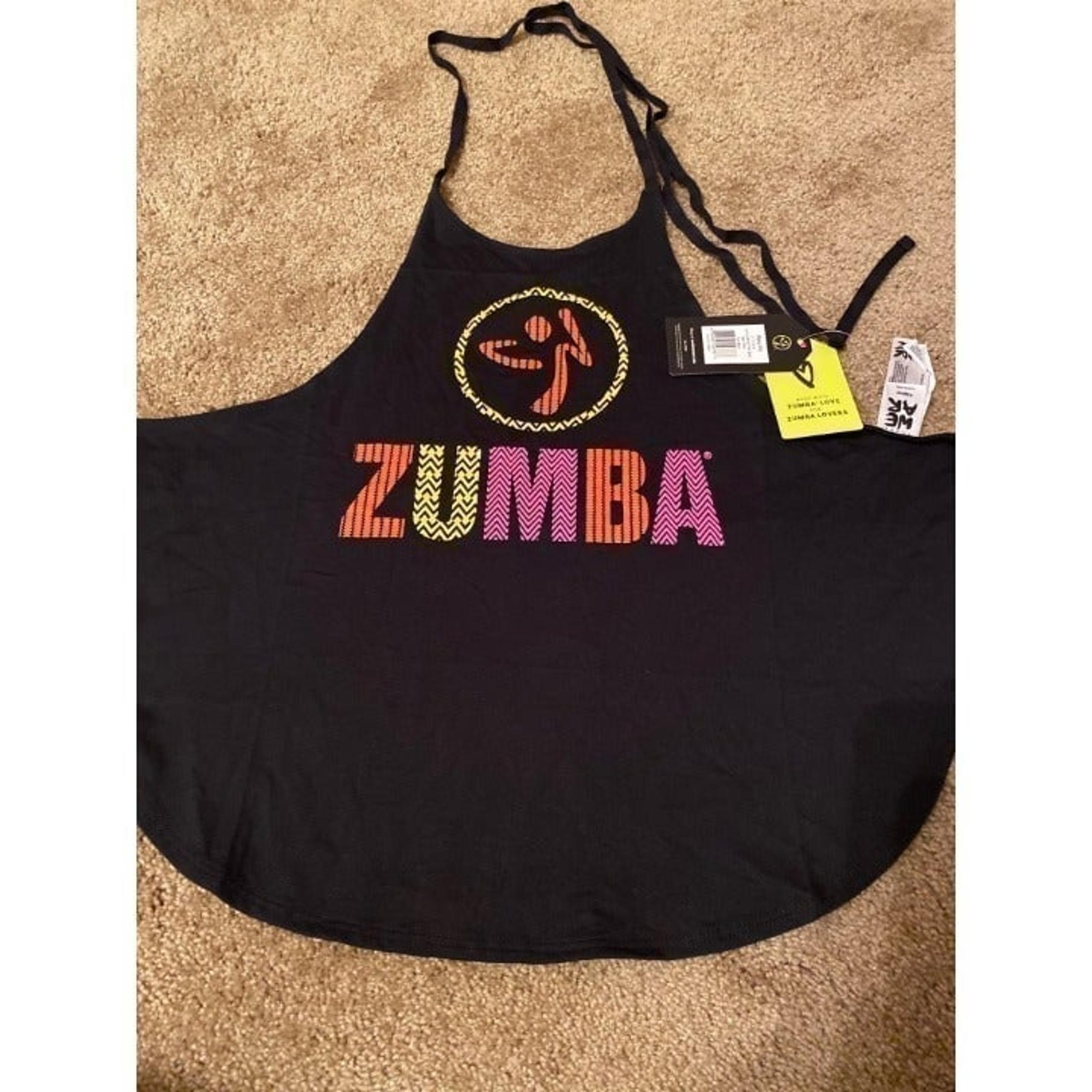 NWT XS Zumba Strappy Dance Tribe Open Back Tank