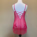 VS Vintage Mesh Lace Crystal Babydoll