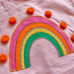 NWT Mud Pie Toddler Girls Rainbow Mesh Tutu Dress in Pink 2T-3T (M)
