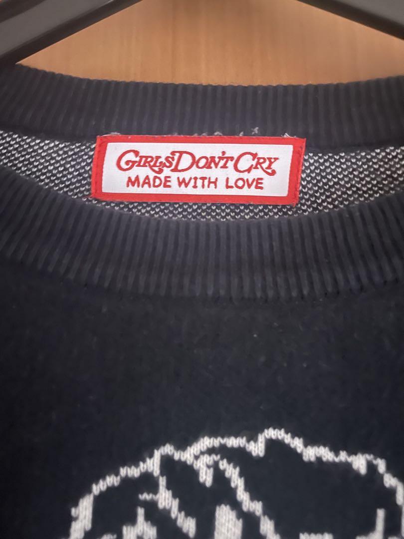 Brand new GIRLS DON'T CRY Angel Knit Black size S.