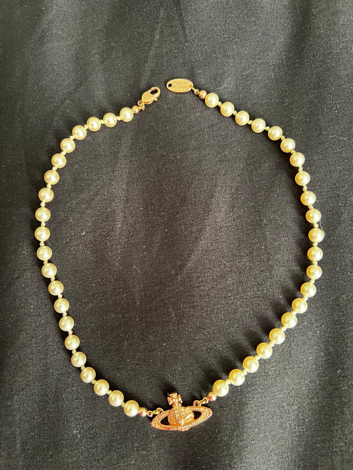 Vivienne Westwood Pearl Orb Necklace