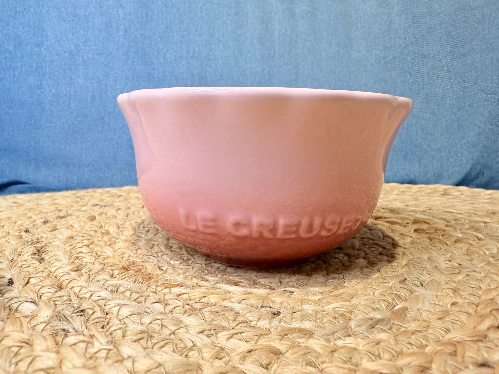 Le Creuset Frill Bowl - Rose Quartz