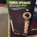 soundlogic portable tower speaker new