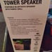 soundlogic portable tower speaker new