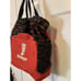 Six Flags Back Pack Medium Red Black