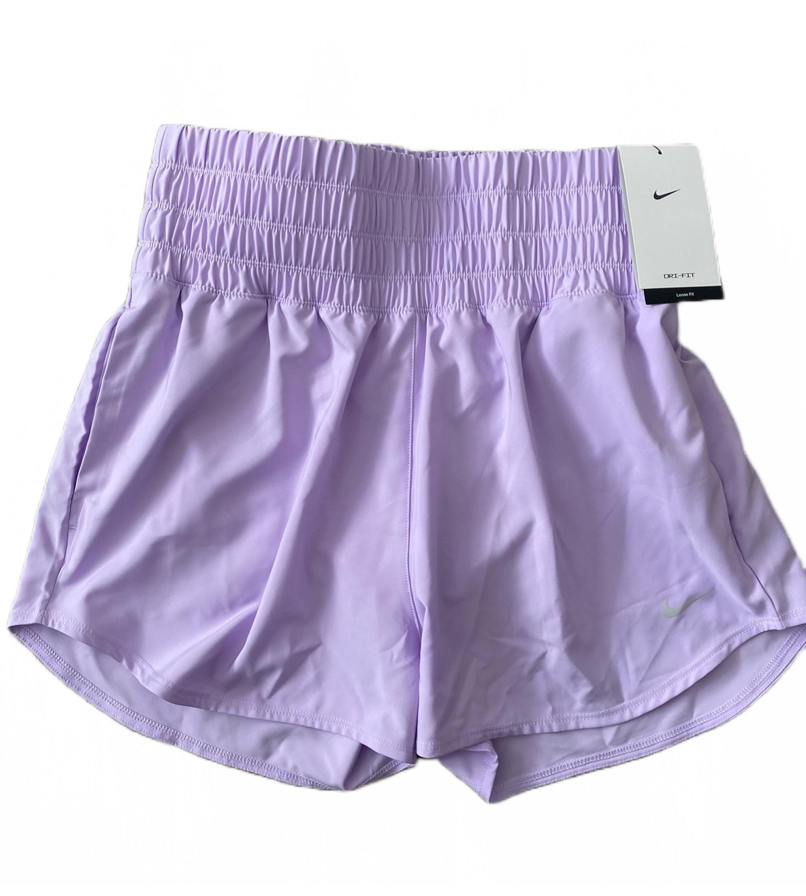 Nike One Women's Dri-FIT Ultra High-Waisted 3" Brief-Lined Shorts Size Medium