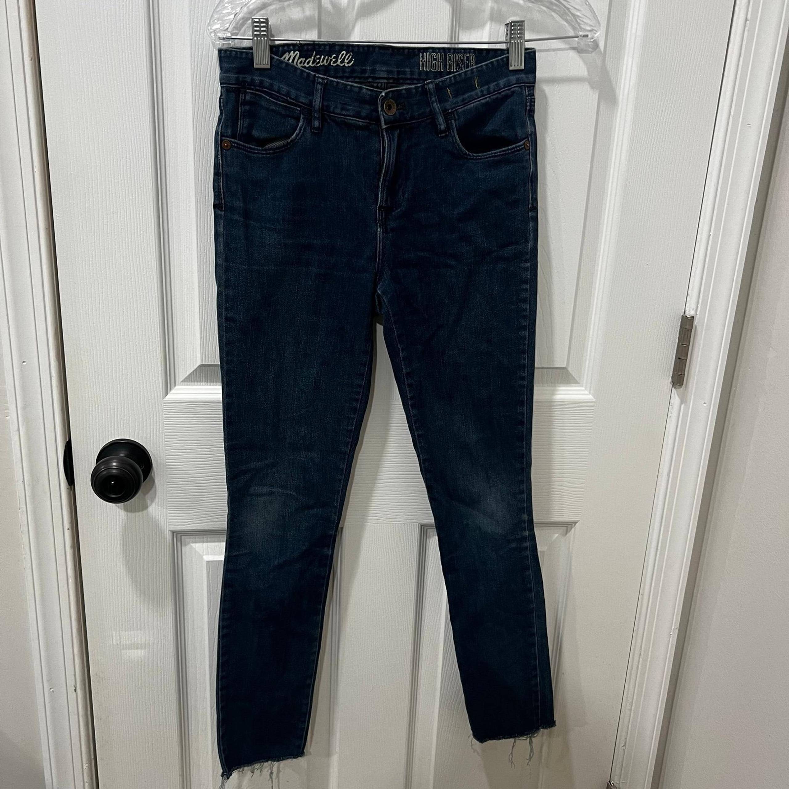 Madewell Women’s High Rise Denim Skinny Jeans Pants size 25in