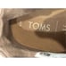 Toms Loren Suede & Fabric Stacked Heel Ankle Boot 9