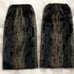 Handcrafted Grooved Beaver Faux Fur Leg Warmers Dancewear Boot Covers Brown